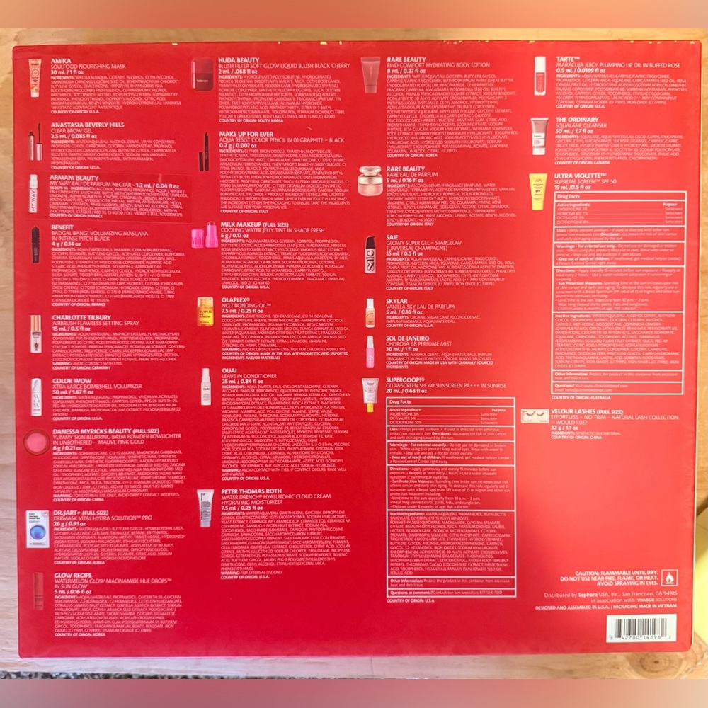 Sephora Favorites Advent Calendar 25 Days Of Beauty 2025 LIMITED Ed NEW SEALED - Picture 6 of 8